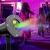 Dyskotekowy projektor laserowy RGB zewnętrzny 3D trzy kolory IP65