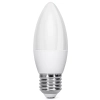 Żarówka LED C37 E27 6W 510lm ciepła do salonu energooszczędna