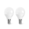 2 x Żarówka LED G45 E14 6W 2700K 510lm Aigostar energooszczędna do salonu