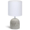 Ceramiczna lampa stołowa Aigostar E14 model 273231217 do przytulnego wnętrza