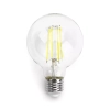 Żarówka LED Filament G80 E27 6W=57W zimna do biura energooszczędna