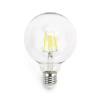 Żarówka LED Filament G95 E27 4W=40W 470lm zimna do biura energoszczędna