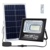 Zestaw solarny LED 100W z panelem i pilotem zimne światło 1100lm do ogrodu