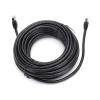 Kabel sieciowy CAT7 10 m czarny Aigostar gwarantujący szybkie połączenie