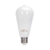 Żarówka LED Filament ST64 E27 8W 900lm ciepła mlecznobiała energooszczędna do salonu
