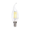 Żarówka LED Filament C35 E14 4W 470lm zimna energooszczędna do biura