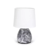 Ceramiczna lampa stołowa z gniazdem E14 o uniwersalnym designie