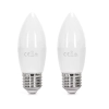 2 x Żarówka LED C37 E27 10W 940lm ciepła do salonu energooszczędna