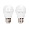 2 x Żarówka LED G45 E27 10W 935lm ciepła do salonu energooszczędna