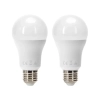 Zestaw 2 żarówek LED A60 E27 17W 1720lm ciepła barwa do salonu energiooszczędna