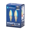 2 x Inteligentna żarówka Bluetooth Mesh C35 4,5W CCT 470lm Aigostar energooszczędna do salonu