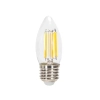 Żarówka LED Filament C35 E27 8W 880lm ciepła do salonu energooszczędna