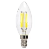 Żarówka świecowa LED filament C35 E14 8W 880lm zimna do biura energoszczędna