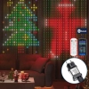 Inteligentne kurtyny świetlne Aigostar 5+1x1 m RGBIC 400 LED do efektownego oświetlenia