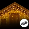 Niskonapięciowe lampki choinkowe 5m 200 LED ciepła biel do przytulnego klimatu