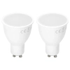 Zestaw 2 żarówek LED GU10 12W 915LM barwa zimna do kuchni energiooszczędna