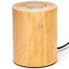 Lampa biurkowa drewniany walec z gwintem E27 Aigostar do przytulnego wnętrza