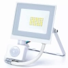 Naświetlacz LED 20W 1800lm z czujnikiem PIR 4000K neutralny do oświetlenia zewnętrznego IP65