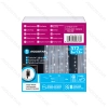 String Lights Low voltage Flat string lights Curtain Transparent cable White light 3M+3*1.2M 372LED