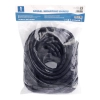 Spiral wrapping bands Diameter 10mm 10m Black PE