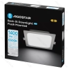 LED Down lights Direct-lit Square Flush mounted 12W 6500K Color box