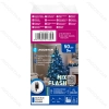 String Lights Low voltage Flat string lights Linear Dark green cable Blue light 3M+5M 50LED 10cm spa