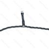String Lights Low voltage Flat string lights Linear Dark green cable Warm light 3M+10M 200LED 5cm sp