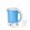 Electric kettle Plastic 650W 0.6L Blue VDE WalkingDrip