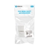Łącznik prosty kwadratowy do korytka 25x16 mm biały PVC 4 szt