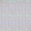String Lights Battery 3AA Flat string lights Curtain Transparent cable Multi-colored light 3M+3*1.2M