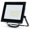 Naświetlacz LED 30W 6500K czarny szklany klosz P07