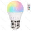 LED Bulbs G45 E27 4.8W RGB Blister packing
