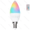 LED Bulbs C37 E14 4.8W RGB Blister packing