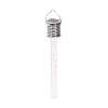 Ambientowa lampa ogrodowa solarna LED ze stali nierdzewnej z bańkami