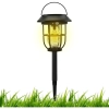 Lampa solarna 3w1 ogrodowa kinkiet latarenka wbijana biała ciepła