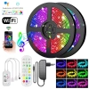 2*Taśma smart LED 5050 RGB 2*5m/12V muzyka wifi Alexa Google Assistant