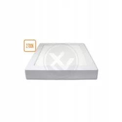 Panel LED natynkowy kwadrat Proma 18W 2700K