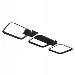 Żyrandol LED Nebula Canis 90x26x8,5cm 33W czarny — zdjęcie 2