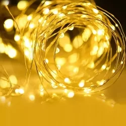 Girlanda LED solarna 300 LED 3190 cm linka Vipelectro — zdjęcie 5