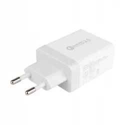 Zasilacz Quick Charge 20W 4xUSB-A biały Vipelectro — zdjęcie 3