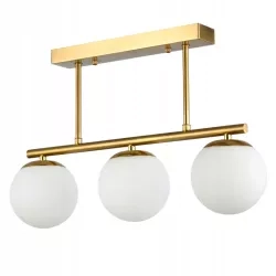 Żyrandol LED E27 Bali-12 47cm x3 złoty — zdjęcie 2