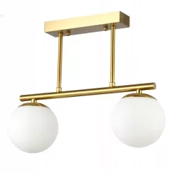 Żyrandol LED E27 Bali-12 38cm x2 złoty — zdjęcie 2