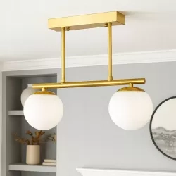 Żyrandol LED E27 Bali-12 38cm x2 złoty — zdjęcie 6