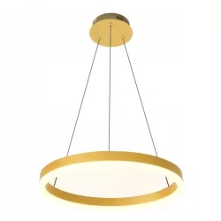 Żyrandol LED Mundo 40cm 22W złoty 3CCT pilot Vipelectro — zdjęcie 2