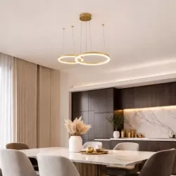 Żyrandol LED Mundo 40/60cm 36W czarny 3CCT pilot — zdjęcie 5