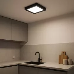 Panel LED natynkowy kwadrat Proma 18W 4000K czarny — zdjęcie 3
