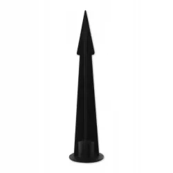 Lampa ogrodowa LED kula E27 35cm kamienna Vipelectro — zdjęcie 5