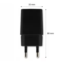 Zasilacz wtyczkowy 5V/1A 1x USB DC czarny Vipelectro — zdjęcie 5