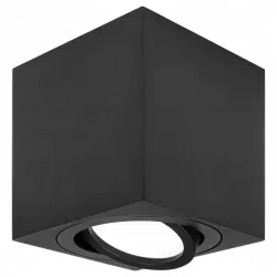 Oprawa natynkowa GU10 kwadrat 80x80x84 ruch biała lub czarna LVT — zdjęcie 4
