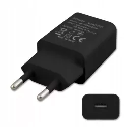 Zasilacz wtyczkowy 5V/2A 1x USB DC czarny Vipelectro — zdjęcie 2
